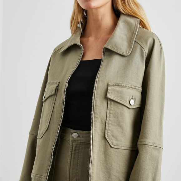 Rails Khaki Utility Jacket for Women... cayenne size medium - Picture 1 of 4